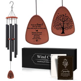 Personalized memorial wind chime with custom engraving